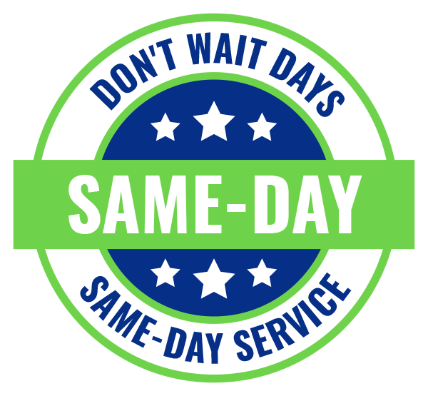 Same Day Service Badge Icon
